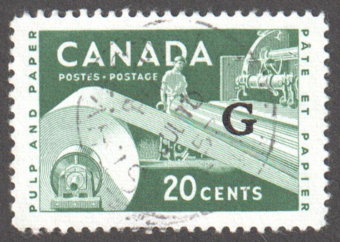 Canada Scott O45 Used VF - Click Image to Close